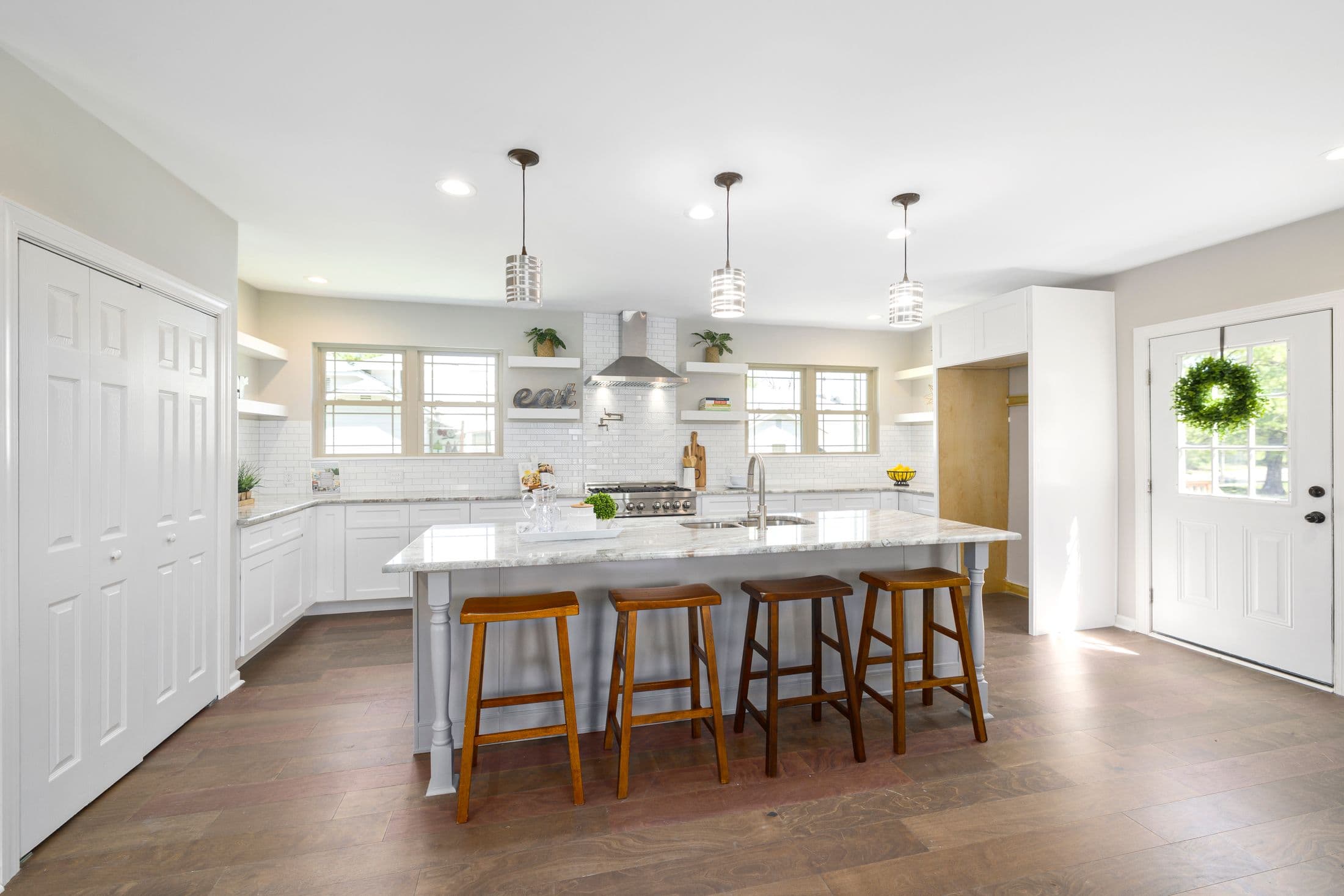 Cuisine lumineuse et ouverte